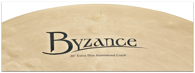 MEINL Byzance Extra Thin Hammered Crash