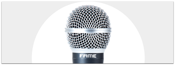Fame MS58 MK2 – Der Mikrofon-Klassiker zum kleinen Preis!