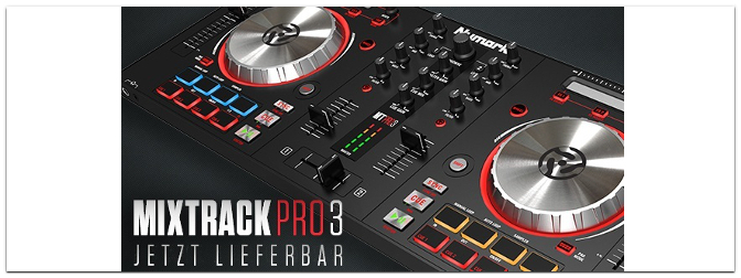 NUMARK – MIXTRACK PRO 3 | 2-Deck All-In-One DJ Controller für Serato DJ | Jetzt Lieferbar!