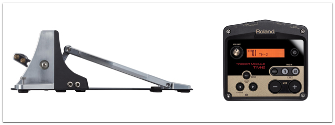NAMM 2014 – Roland TM-2 Trigger Modul & Kick Trigger Pedal KT-10