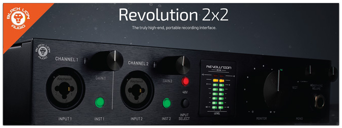 NAMM Show 2021 – Black Lion Audio Revolution 2×2 USB-Interface