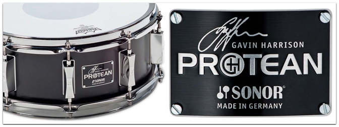 NAMM SHOW 2013 – Gavin Harrison Signature Snare Drums von SONOR