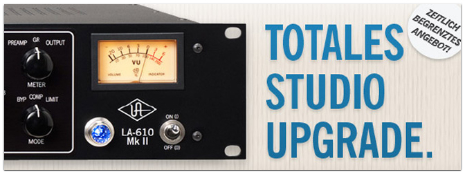 Totales Studio Upgrade von Universal Audio