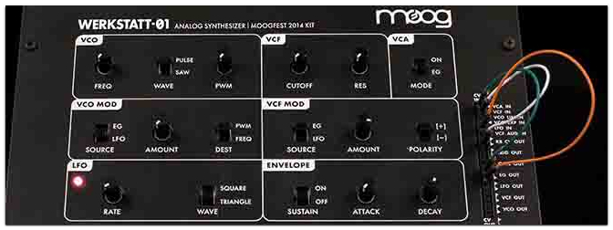 MOOG Werkstatt-01 Synthesizer Bausatz