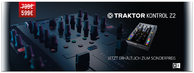 Native Instruments TRAKTOR KONTROL Z2 | JETZT zum AKTIONSPREIS!!!