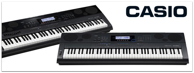 Brandneue Keyboardflaggschiffe von Casio