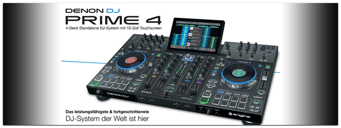 NAMM Show 2019 – DENON DJ stellt das PRIME 4 Standalone DJ-System vor!