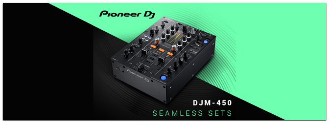 PIONEER DJ präsentiert den DJM-450 Mixer!
