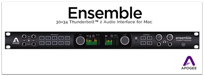 Apogee Ensemble Thunderbolt Audio Interface