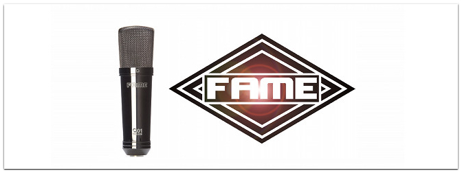 FAME Studiomikrofone C01 und C02 in Deluxe-Versionen