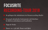 Focusrite Tour 2018 am 31.10.18 im MUSIC STORE