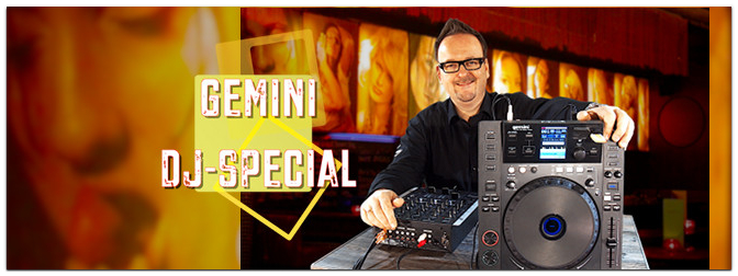 Gemini DJ-Special bei Music Store TV