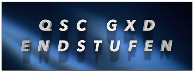 QSC GXD4 und GXD8 – Profi-Endstufen zum fairen Preis!