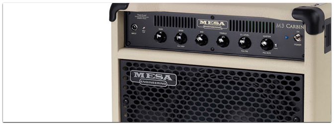 Neue Mesa/Boogie M3 Carbine Bassverstärker