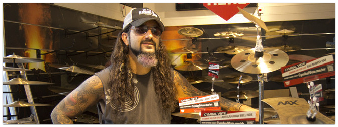 Mike Portnoy [Dream Theater] zu Gast im MUSIC STORE