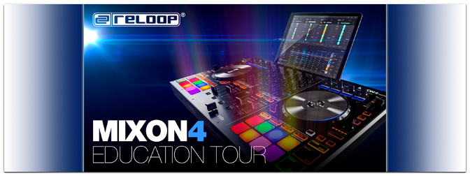 Reloop MIXON4 Education Tour am 17.11.16 im MUSIC STORE!