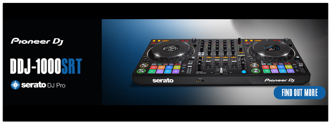 PIONEER DJ präsentiert den DDJ-1000SRT – 4-Kanal Profi-Controller für Serato DJ Pro!