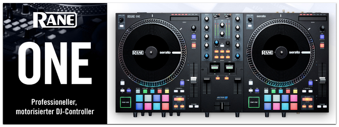 NAMM Show 2021 – RANE präsentiert den motorisierten Profi-DJ-Controller – ONE!