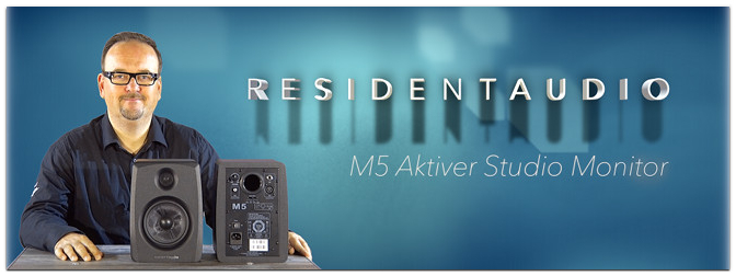 Residentaudio M5 Studio Monitor Lautsprecher