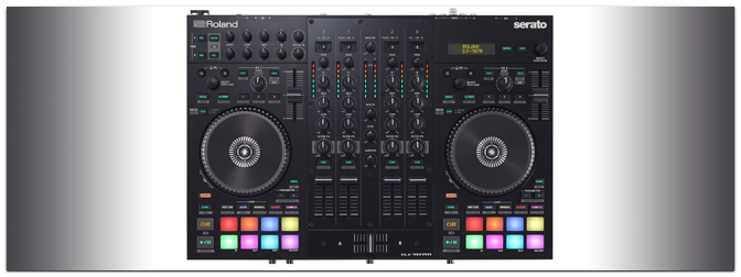 ROLAND stellt den DJ-707M 4-Kanal-Serato-DJ-Pro-Controller vor!