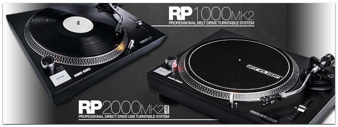 RELOOP präsentiert den RP-2000 USB MK2 und RP-1000 MK2 DJ-Plattenspieler!