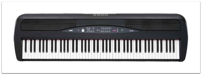 Elegantes Digital Piano SP-280 von Korg vorgestellt