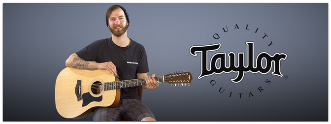 Taylor 150e 12-Saiter Gitarre im Video-Test