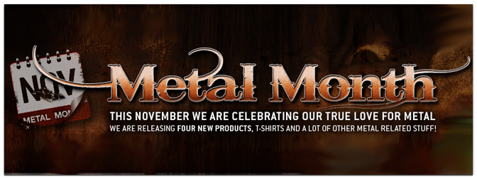 Toontrack Metal Month: knallharte Angebote.
