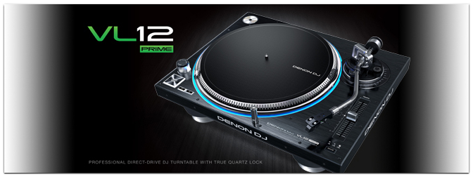DENON DJ – VL12 Prime DJ-Turntable – Jetzt wieder verfügbar!